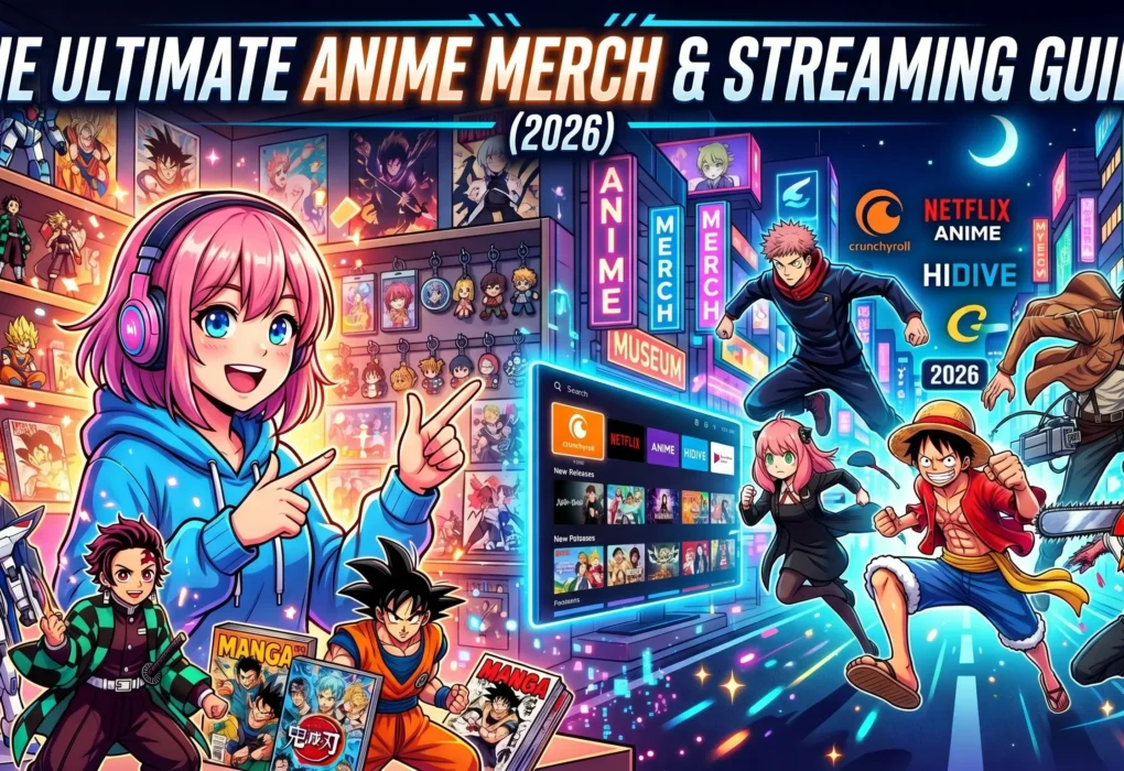 The Ultimate Anime Merch & Streaming Guide