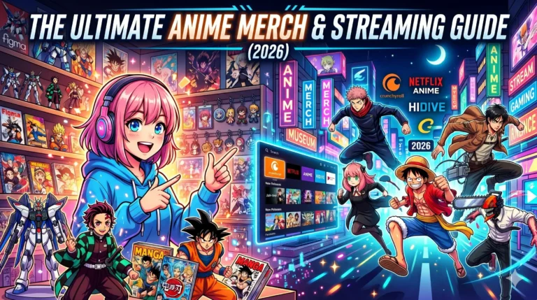 The Ultimate Anime Merch & Streaming Guide